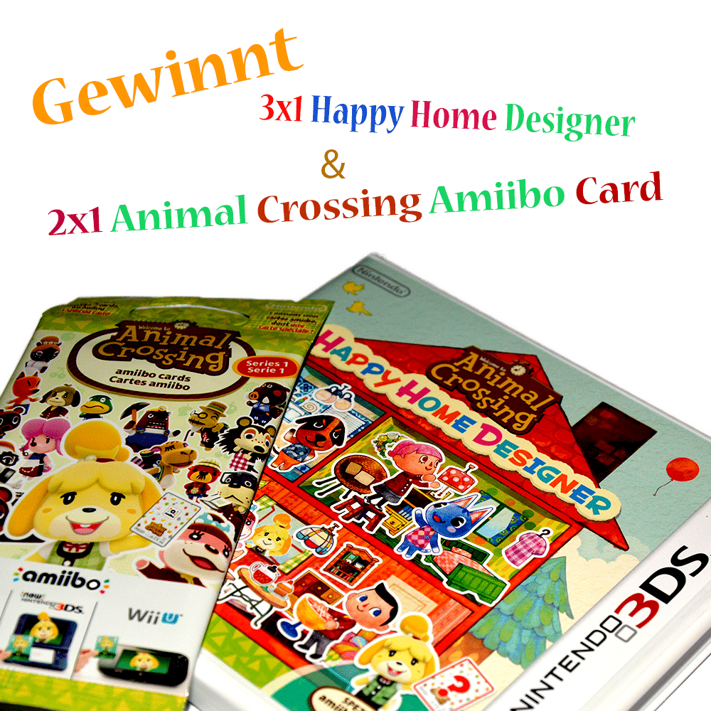 GEWINNT 3x den "Happy Home Designer" für euren 3DS!