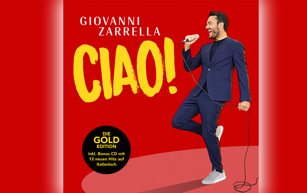 Wir verlosen 3 x 1 Album von „CIAO!“ (Giovanni Zarella) in der Gold Edition!