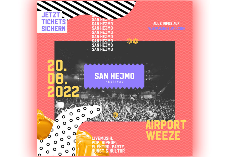 San Hejmo Festival präsentiert erste Top-Acts der Premiere 2022